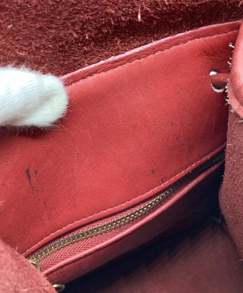 COACH（コーチ）COACH (コーチ) OLD COACH /レザーリュック/9960 レッドの古着・服飾アイテム