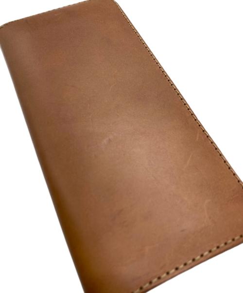 organ（オルガン）organ (オルガン) ダコタレザー/L字ダブルファスナー長財布 ブラウンの古着・服飾アイテム