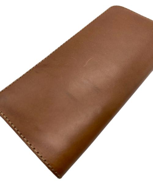 organ（オルガン）organ (オルガン) ダコタレザー/L字ダブルファスナー長財布 ブラウンの古着・服飾アイテム