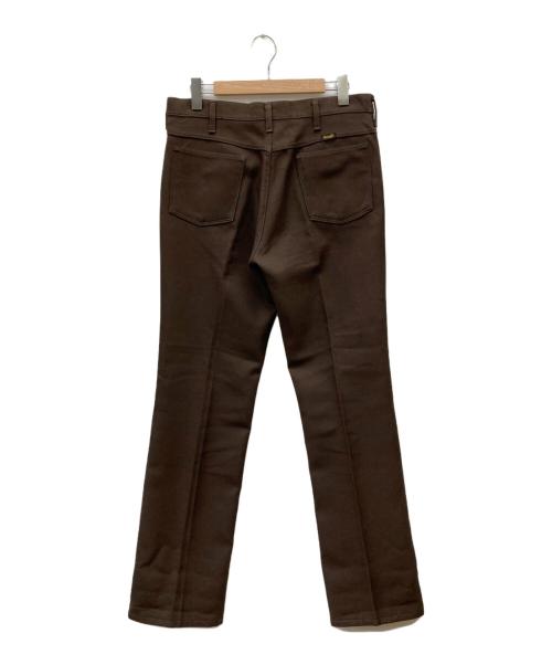 Wrangler（ラングラー）Wrangler (ラングラー) ランチャードレスパンツ ブラウン サイズ:34の古着・服飾アイテム