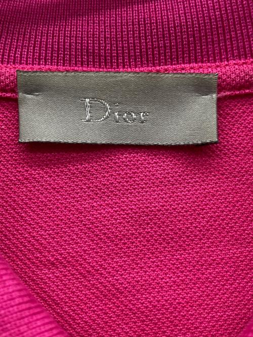 DIOR HOMME（ディオール オム）Dior Homme (ディオール オム) ポロシャツ ピンク サイズ:XSの古着・服飾アイテム
