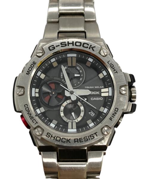 CASIO（カシオ）CASIO (カシオ) G-STEEL クロノグラフウォッチ/ソーラー充電/GST-B100 Series/腕時計 ブラックの古着・服飾アイテム