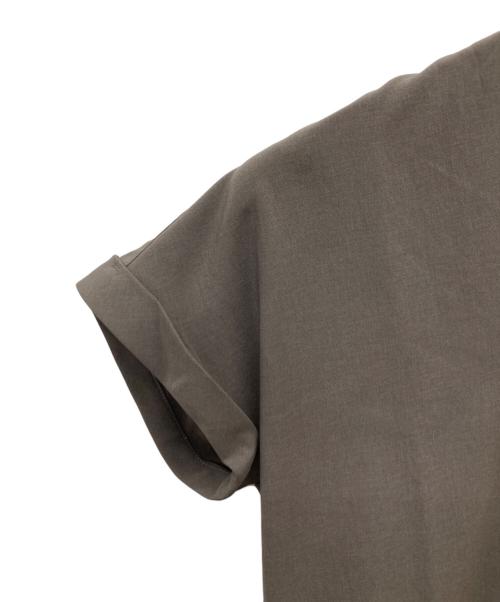 EVEX by KRIZIA（エヴェックスバイクリツィア）EVEX by KRIZIA (エヴェックスバイクリツィア) 【ウォッシャブル】エコリネンライクタンブラーワンピース ブラウン サイズ:40 未使用品の古着・服飾アイテム