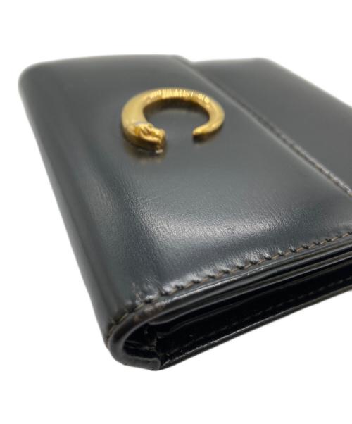 Cartier（カルティエ）Cartier (カルティエ) Wallet mini, Panthere de Cartier ブラックの古着・服飾アイテム