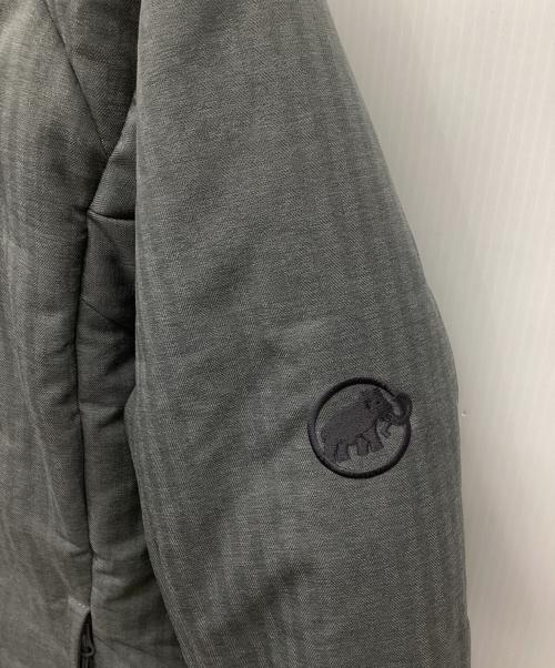 MAMMUT（マムート）MAMMUT (マムート) Roseg IN Hooded Jacket AF MEN/ロゼグ 2.0 インサレーション フーデッド ジャケット アジアンフィット グレー サイズ:Mの古着・服飾アイテム