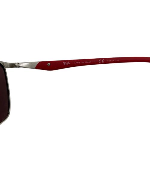 RAY-BAN（レイバン）RAY-BAN (レイバン) SCUDERIA コラボサングラス/偏光レンズ(POLARIZED) ブラック×レッド サイズ:56□17 140の古着・服飾アイテム