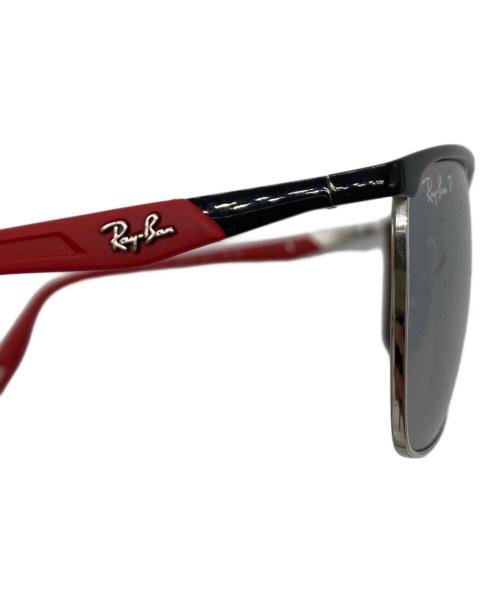 RAY-BAN（レイバン）RAY-BAN (レイバン) SCUDERIA コラボサングラス/偏光レンズ(POLARIZED) ブラック×レッド サイズ:56□17 140の古着・服飾アイテム