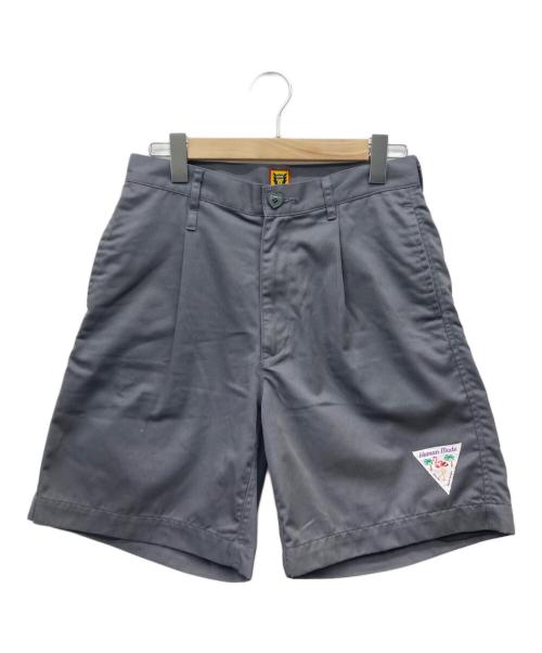 HUMAN MADE（ヒューマンメイド）HUMAN MADE (ヒューマンメイド) SKATER SHORTS/スケーターショーツ/ハーフパンツ グレー サイズ:Sの古着・服飾アイテム