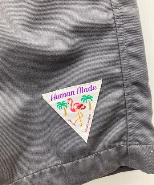 HUMAN MADE（ヒューマンメイド）HUMAN MADE (ヒューマンメイド) SKATER SHORTS/スケーターショーツ/ハーフパンツ グレー サイズ:Sの古着・服飾アイテム