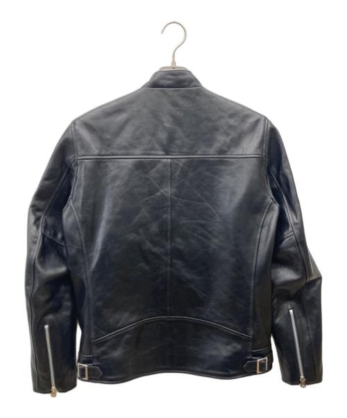 Schott（ショット）Schott (ショット) NEW DOUBLE BREST RIDERS/ニュー ダブル ブレスト ライダース/ラムレザージャケット/ライダースジャケット ブラック サイズ:Mの古着・服飾アイテム