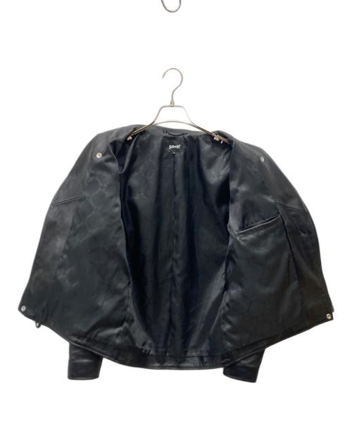 Schott（ショット）Schott (ショット) NEW DOUBLE BREST RIDERS/ニュー ダブル ブレスト ライダース/ラムレザージャケット/ライダースジャケット ブラック サイズ:Mの古着・服飾アイテム