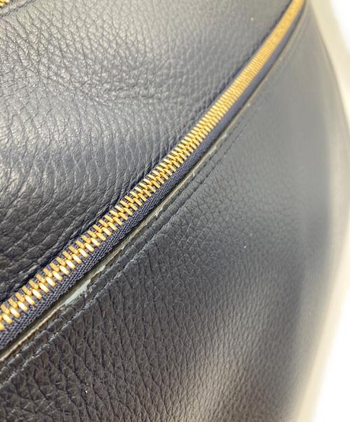 SMYTHSON（スマイソン）SMYTHSON (スマイソン) クラッチバッグ ネイビーの古着・服飾アイテム