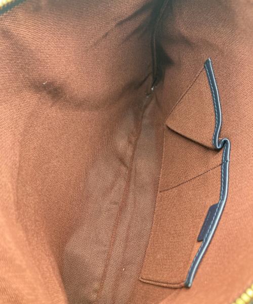 SMYTHSON（スマイソン）SMYTHSON (スマイソン) クラッチバッグ ネイビーの古着・服飾アイテム