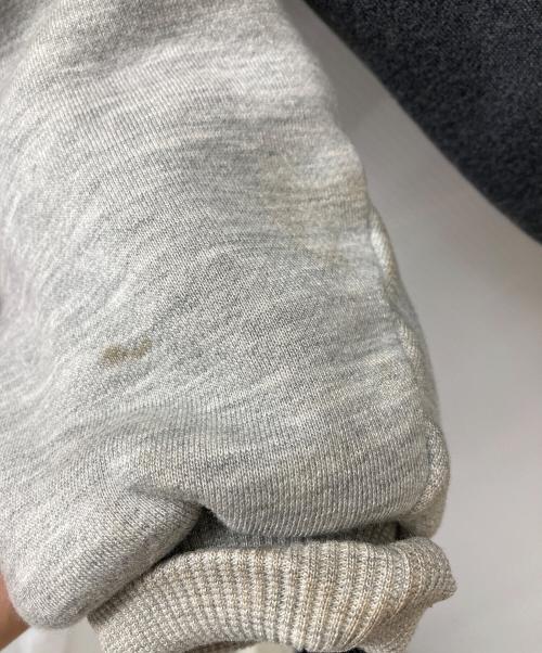 adidas（アディダス）adidas (アディダス) 90sトレフォイルロゴレイヤードパーカー/銀タグ グレー サイズ:Lの古着・服飾アイテム