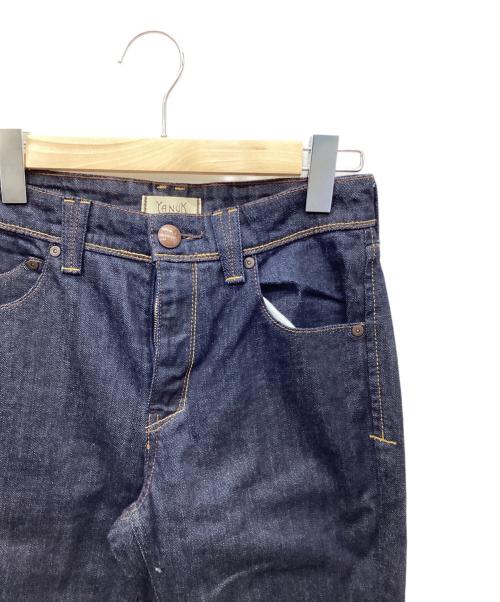 YANUK（ヤヌーク）YANUK (ヤヌーク) ”RUTH”スリムテーパードデニムパンツ インディゴ サイズ:25の古着・服飾アイテム