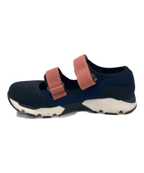 MARNI（マルニ）MARNI (マルニ) SCARPA SNEAKER/スカルパスニーカー/ベルクロスニーカー ネイビー×ピンク サイズ:39の古着・服飾アイテム