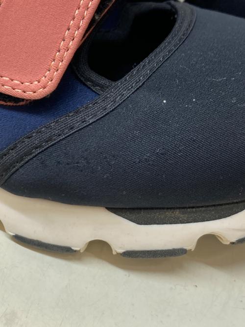 MARNI（マルニ）MARNI (マルニ) SCARPA SNEAKER/スカルパスニーカー/ベルクロスニーカー ネイビー×ピンク サイズ:39の古着・服飾アイテム