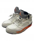 NIKEナイキ）の古着「AIR JORDAN 5 ORANGE BLAZE//エアジョーダン5 オレンジブレイズ/ジョーダン5」｜ホワイト