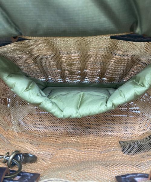 ebagos（エバゴス）ebagos (エバゴス) 22AW 紅籐 スイッチハンドルブライドルレザー かごバッグ/かごバッグ ベージュの古着・服飾アイテム