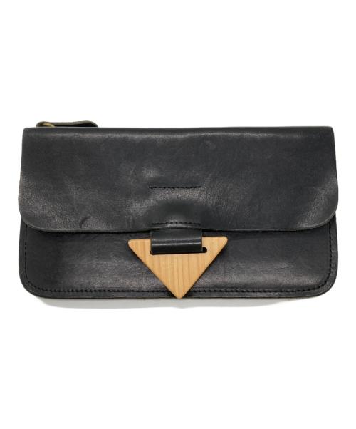 TIDE WAY（タイドウェイ）TIDE WAY (タイドウェイ) HINOKI MULTI CASE／ヒノキマルチケース ブラックの古着・服飾アイテム