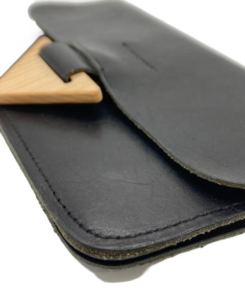 TIDE WAY（タイドウェイ）TIDE WAY (タイドウェイ) HINOKI MULTI CASE／ヒノキマルチケース ブラックの古着・服飾アイテム