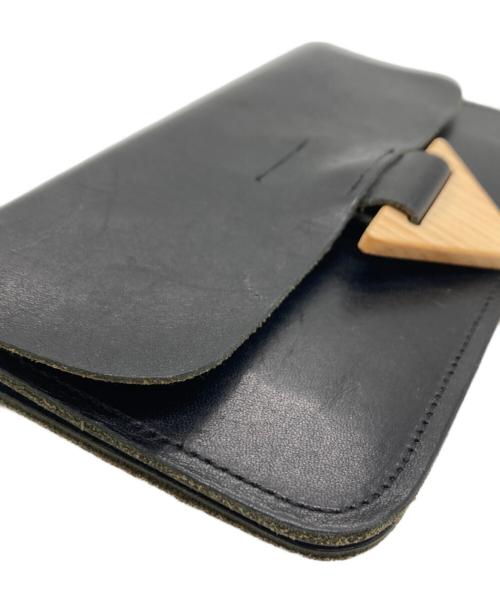 TIDE WAY（タイドウェイ）TIDE WAY (タイドウェイ) HINOKI MULTI CASE／ヒノキマルチケース ブラックの古着・服飾アイテム