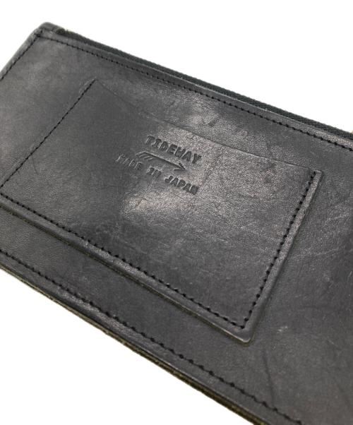 TIDE WAY（タイドウェイ）TIDE WAY (タイドウェイ) HINOKI MULTI CASE／ヒノキマルチケース ブラックの古着・服飾アイテム