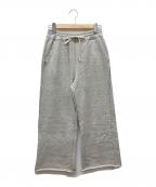 Plageプラージュ）の古着「2025年モデル/スウェットワイドストレートパンツ/ワイドスウェットパンツ」｜グレー