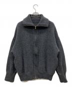 DEUXIEME CLASSEドゥーズィエム クラス）の古着「OLBIA ロングジップ ブルゾン」｜グレー