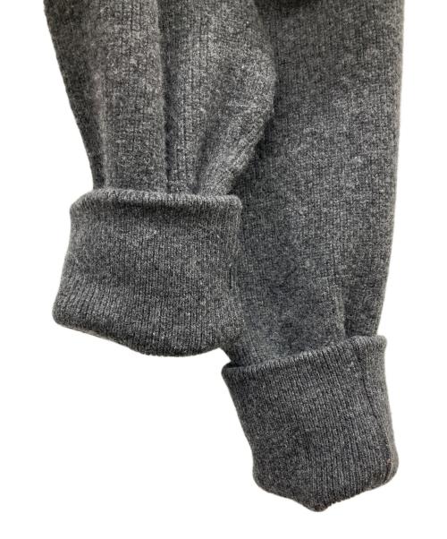 DEUXIEME CLASSE（ドゥーズィエム クラス）Deuxieme Classe (ドゥーズィエム クラス) OLBIA ロングジップ ブルゾン グレー サイズ:freeの古着・服飾アイテム