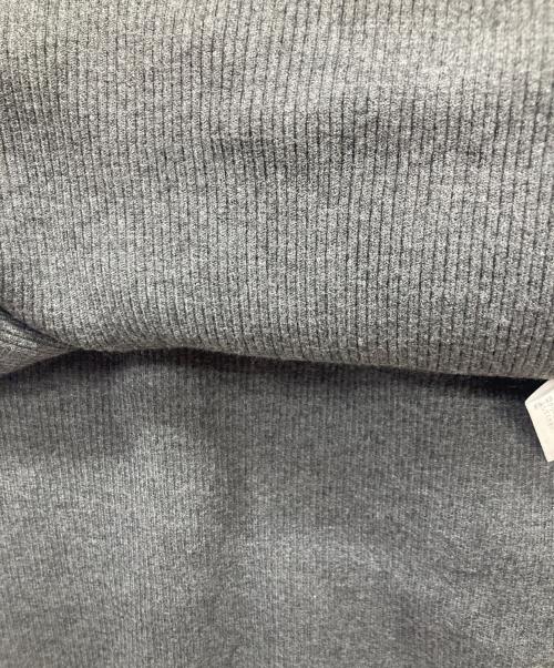 OMMO（オーエムエムオー）OMMO (オーエムエムオー) BUSTIER LAYERED BLOCKING KNIT グレー×ブルー サイズ:SIZE Freeの古着・服飾アイテム