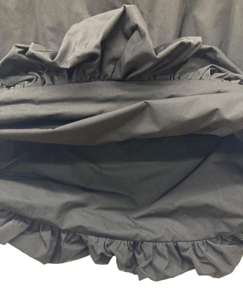 Whim Gazette（ウィムガゼット）Whim Gazette (ウィムガゼット) タフタミニボリュームワンピース ブラック サイズ:SIZE Freeの古着・服飾アイテム