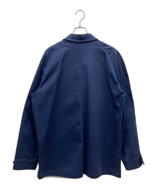 Eddie Bauer（エディーバウアー）Eddie Bauer (エディーバウアー) ヘリンボーンカバーオール ネイビー サイズ:XLの古着・服飾アイテム