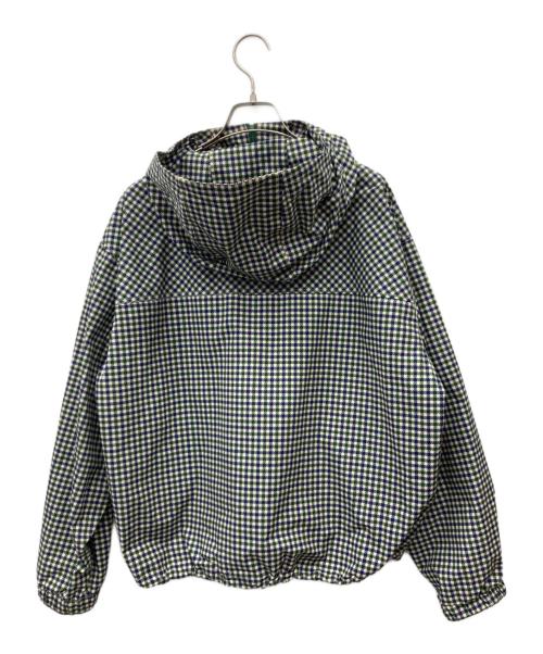 UMBRO（アンブロ）UMBRO (アンブロ) FREAK'S STORE (フリークストア) 別注 Anorak Parka 25SS/別注アノラックパーカー グリーン×ブルー サイズ:FREEの古着・服飾アイテム