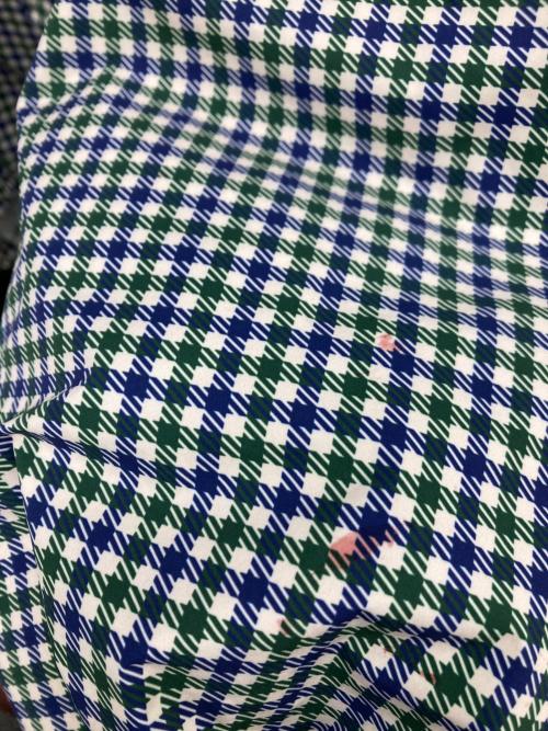 UMBRO（アンブロ）UMBRO (アンブロ) FREAK'S STORE (フリークストア) 別注 Anorak Parka 25SS/別注アノラックパーカー グリーン×ブルー サイズ:FREEの古着・服飾アイテム