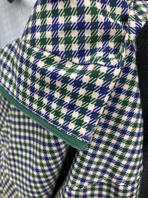 UMBRO（アンブロ）UMBRO (アンブロ) FREAK'S STORE (フリークストア) 別注 Anorak Parka 25SS/別注アノラックパーカー グリーン×ブルー サイズ:FREEの古着・服飾アイテム