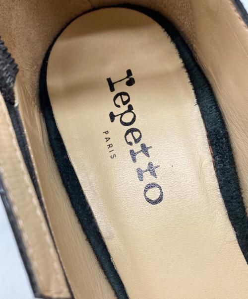 repetto（レペット）repetto (レペット) ストラプヒールパンプス ブラック サイズ:39の古着・服飾アイテム