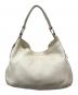 PRADA (プラダ) レザーセミショルダーバッグ アイボリー：18000円