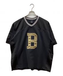BAGARCH（バガーチ）の古着「FOOTBALL JERSEY/フットボールジャージー/フットボールTシャツ」｜ブラック