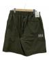 WIND AND SEA (ウィンダンシー) リフレクターロゴショートパンツ オリーブ サイズ:XL：7000円