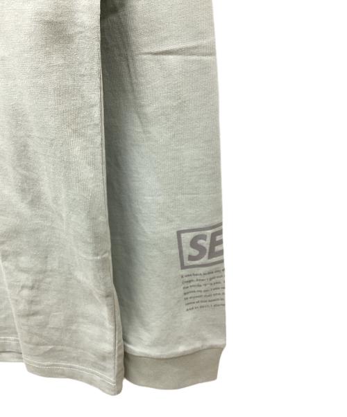 vivastudio（ビバスタジオ）vivastudio (ビバスタジオ) プリントロングスリーブカットソー ブルー サイズ:XL 未使用品の古着・服飾アイテム