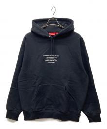 SUPREME（シュプリーム）の古着「19AW HQ Hooded Sweatshirt」｜ブラック