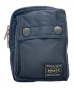 PORTERポーター）の古着「PDAポーチ」｜ネイビー