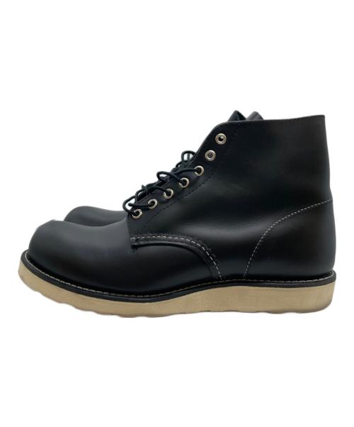 RED WING（レッドウィング）RED WING (レッドウィング) 6-inch Classic Round/+6インチクラシックラウンド/ワークブーツ/ブーツ/25年製 ブラック サイズ:SIZE 9 1/2Dの古着・服飾アイテム