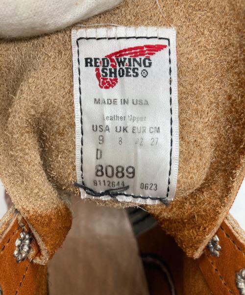 RED WING（レッドウィング）RED WING (レッドウィング) Iron Ranger Traction Tred/アイアンレンジャー  トラクショントレッド/ワークブーツ/2023年製 ブラウン サイズ:US9の古着・服飾アイテム