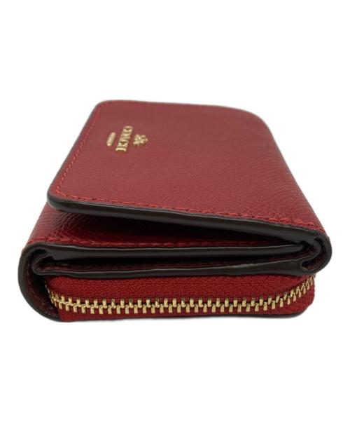 COACH（コーチ）COACH (コーチ) 3つ折り財布 レッドの古着・服飾アイテム