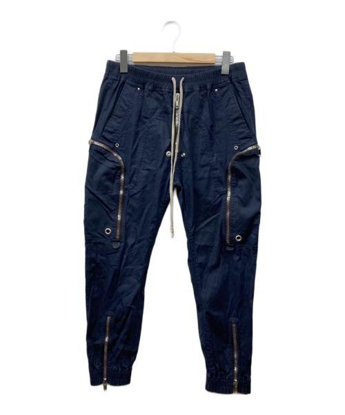 RICK OWENS（リックオウエンス）RICK OWENS (リックオウエンス) BAUHAUS CARGO PANTS ネイビー サイズ:50の古着・服飾アイテム