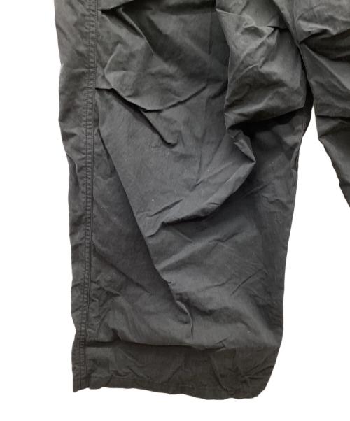 KAPITAL（キャピタル）KAPITAL (キャピタル) リップストップ ジャンボカーゴパンツ ブラック サイズ:Lの古着・服飾アイテム