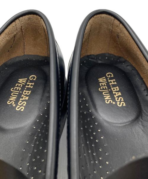 G.H.BASS（ジーエイチバス）G.H.BASS (ジーエイチバス) コインローファー/LARSON ブラック サイズ:42の古着・服飾アイテム