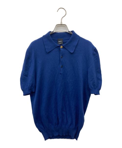 BAFY（バフィー）BAFY (バフィー) ニットポロシャツ ネイビー サイズ:44の古着・服飾アイテム